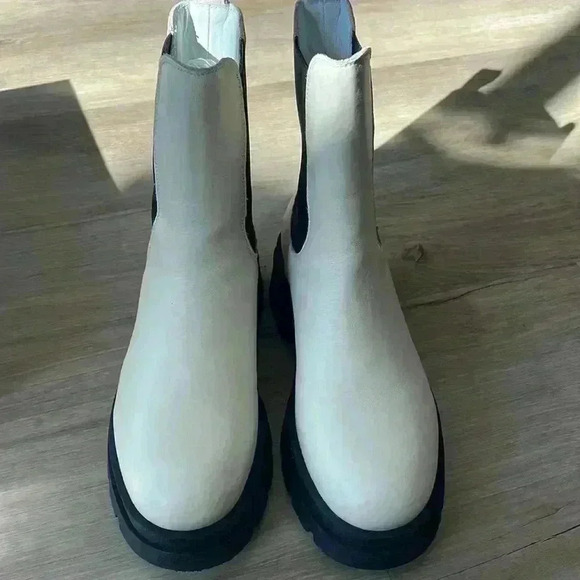 Anine Bing Justine Boots Ivory sz 39 - Picture 5 of 16